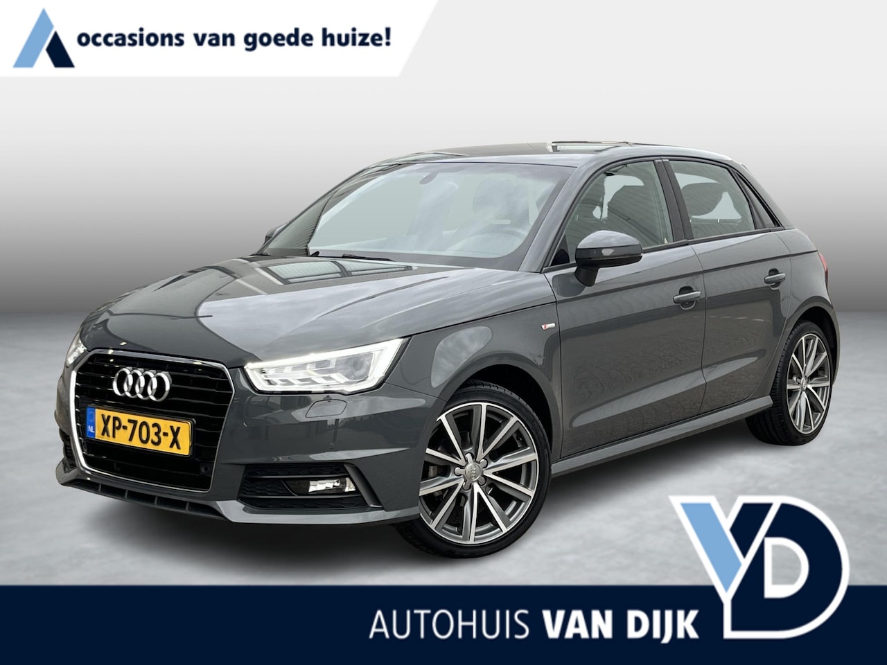 Audi A1 Sportback - 1.0 TFSI Advance Sport S-Line | NL Auto/1e Eig./Navi/Airco/Cruise/17"/PDC V+A - AutoWereld.nl