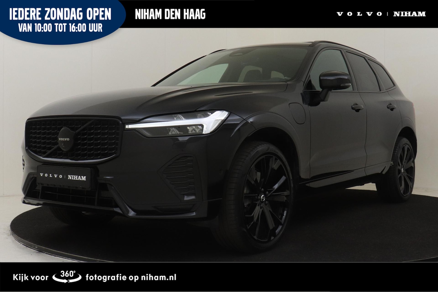 Volvo XC60 - T6 PLUG-IN HYBRID AWD ULTIMATE BLACK EDITION -PANO.DAK|HARMAN/KARDON|LUCHTVERING|360°CAM|H - AutoWereld.nl