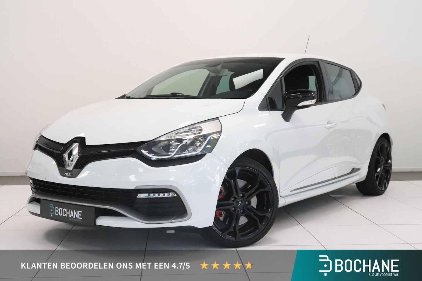 Renault Clio - 1.6 R.S. | Leder | R-Link Navigatie | Sportstoelen | 200 PK | 18"Lichtmetaal | NL-auto| - AutoWereld.nl