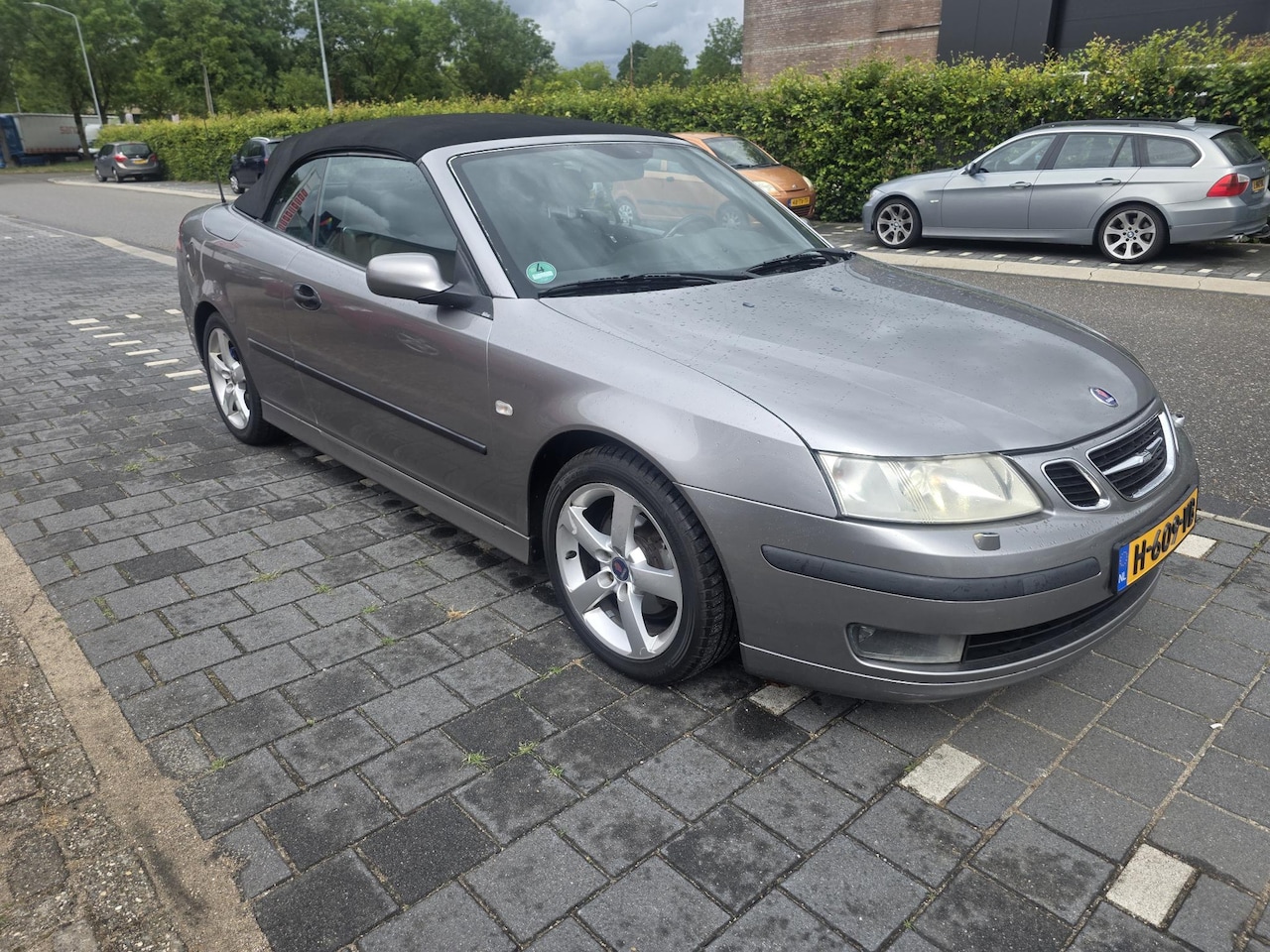 Saab 9-3 Cabrio - 1.8t Linear airco, parkeersensoren , sportvelgen, elektrische kap, enz - AutoWereld.nl
