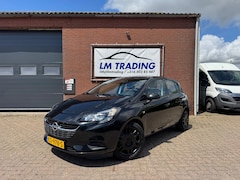 Opel Corsa - 1.0 Turbo Edition 5-DEURS AIRCO 6-BAK 2 SLEUTELS + BOEKJES NAP ZWART OP ZWART