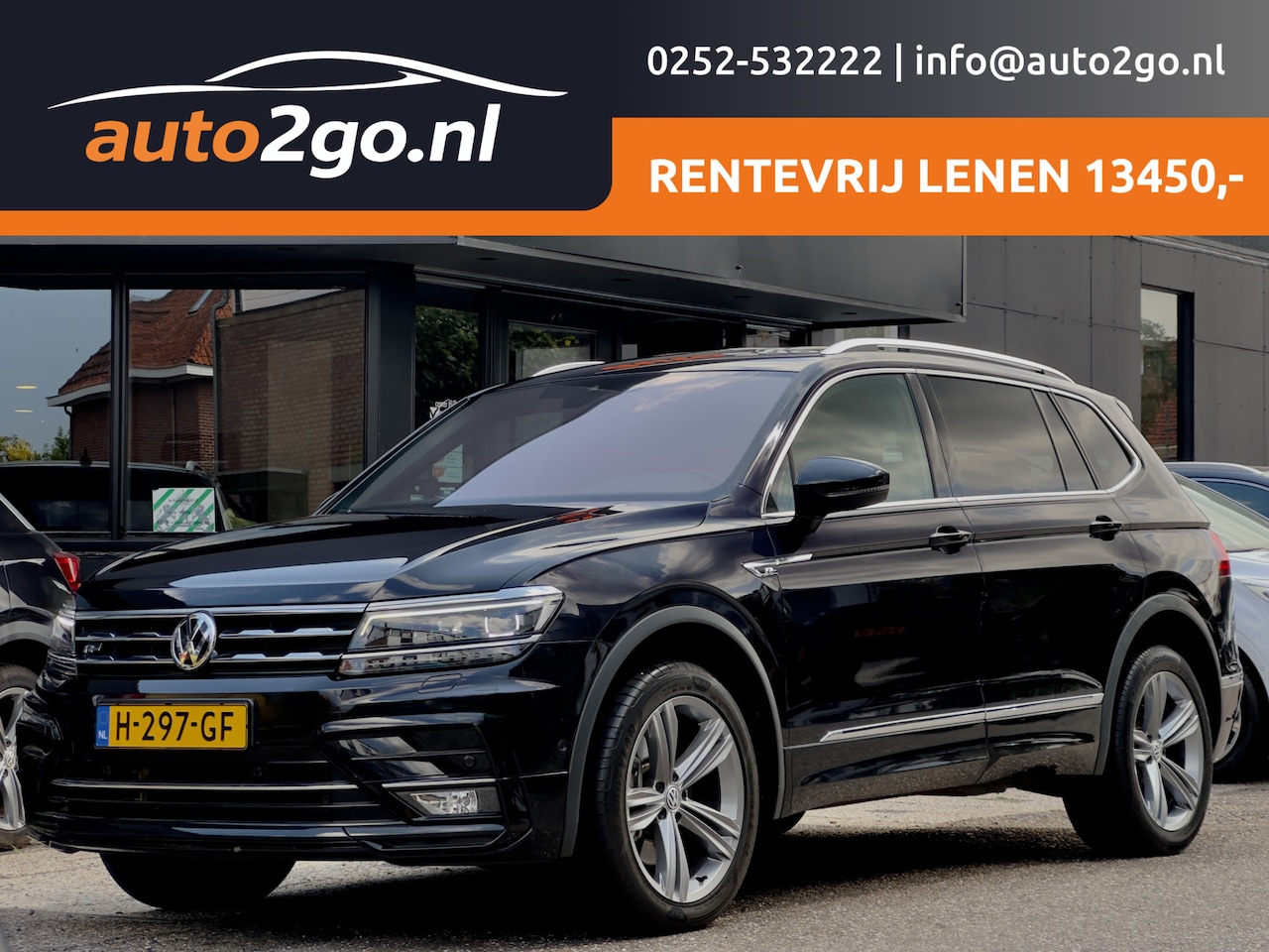 Volkswagen Tiguan Allspace - 2.0 TSI AUT7 4MOTION HIGHLINE R-LINE 191PK. NAVI CAMERA DIGI-DASH APPLE-CARPLAY LED LMV PD - AutoWereld.nl