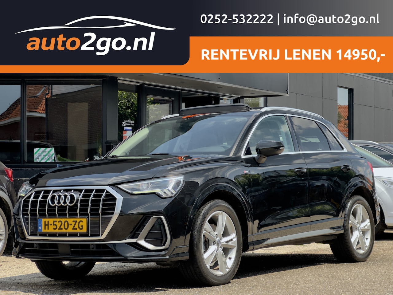 Audi Q3 - 35 TFSI AUT7 3x S-LINE PANODAK LEDER NAVI CAMERA DIGI-DASH CARPLAY LED LMV PDC - AutoWereld.nl