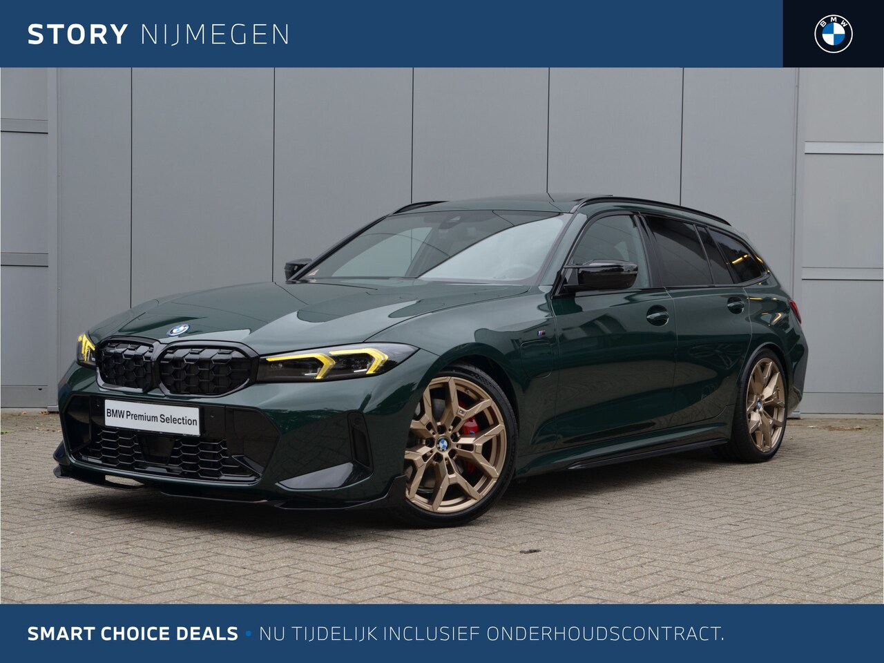 BMW 3-serie Touring - 330e M Sport Automaat / Panoramadak / Trekhaak / Adaptieve LED / Comfort Access / Active C - AutoWereld.nl