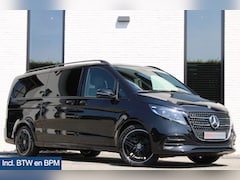 Mercedes-Benz V-klasse - 300d / XXL / AMG / Exclusive / 4-Matic / 7 Pers / Luchtv / Elec Stoel / 360 Cam / Burmeste