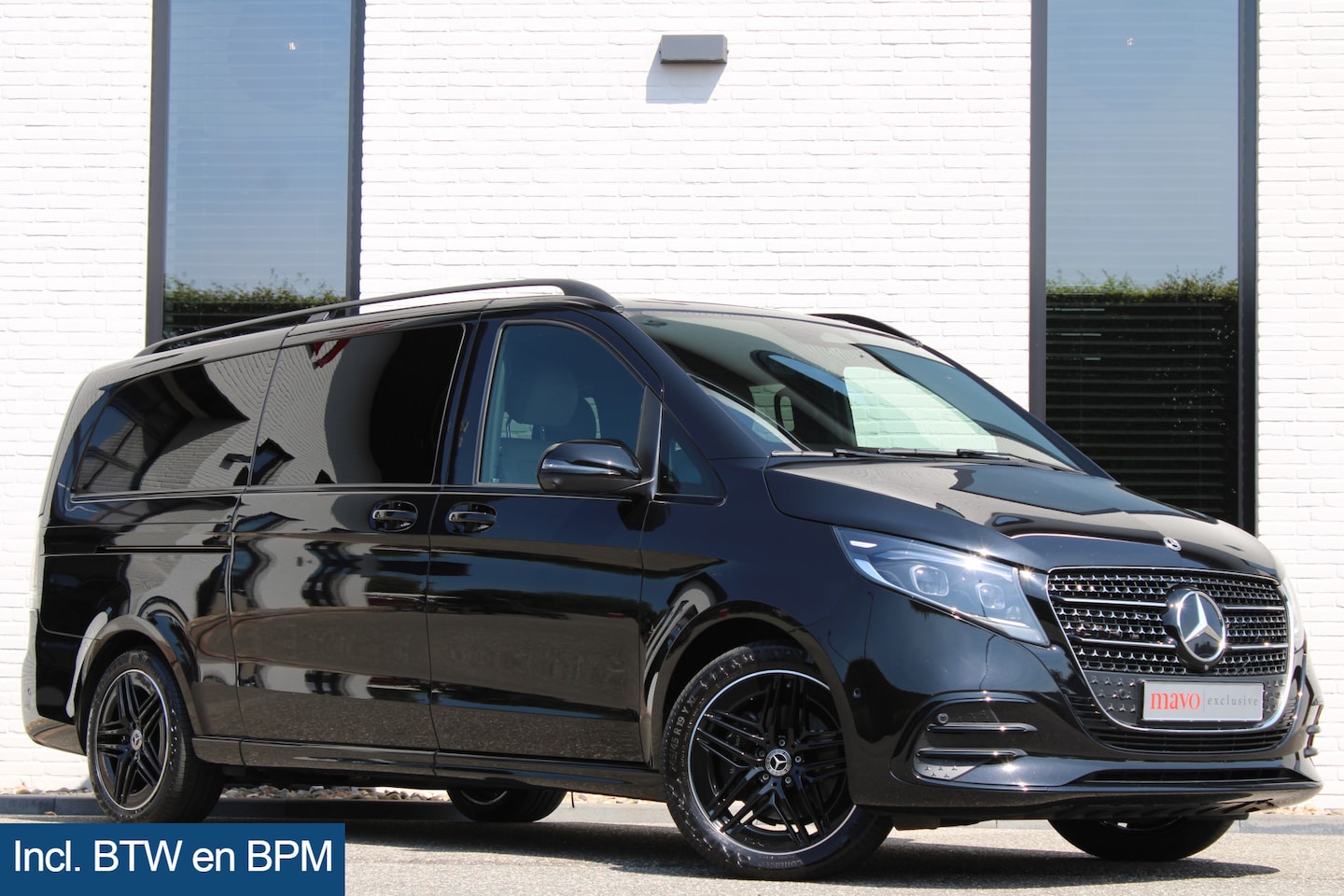 Mercedes-Benz V-klasse - 300d / XXL / AMG / Exclusive / 4-Matic / 6 Pers / Luchtv / Elec Stoel / 360 Cam / Burmeste - AutoWereld.nl