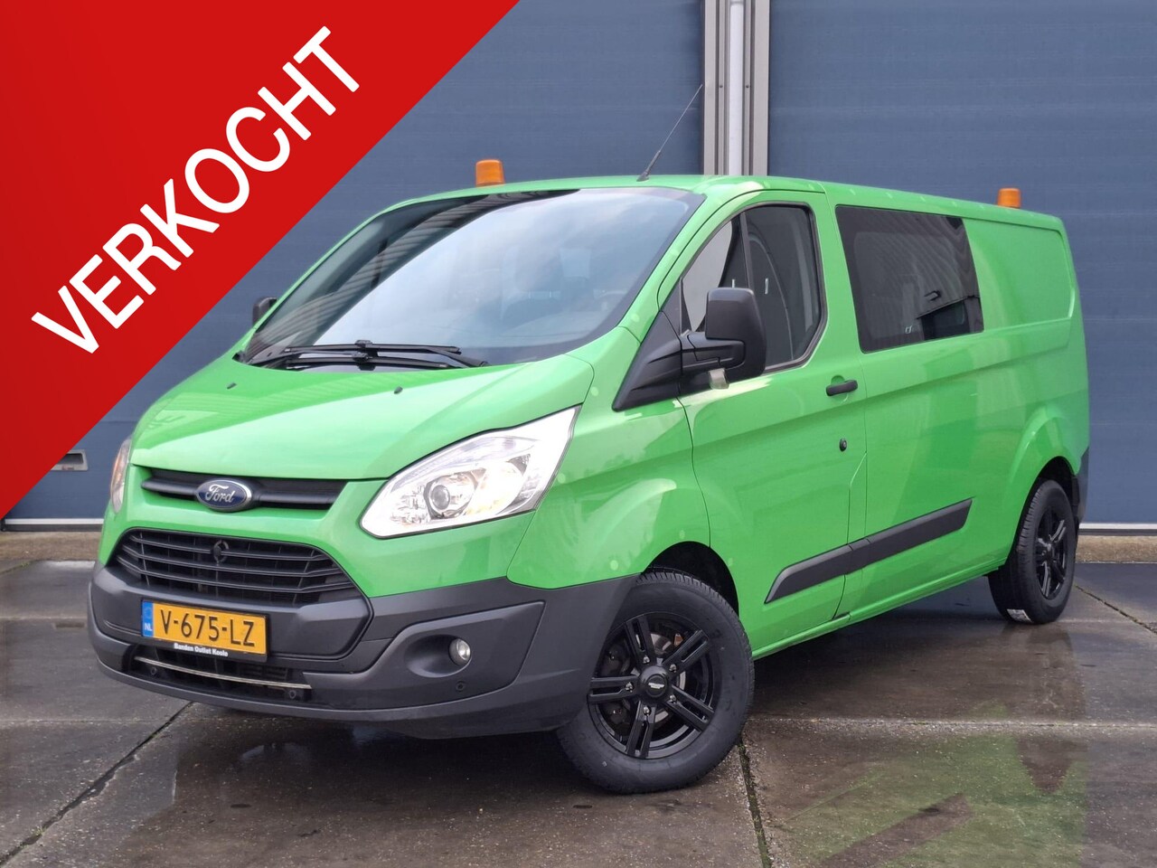 Ford Transit Custom - 290 2.0 TDCI L2H1 Trend DC DUBBEL CABINE / AIRCO / CRUISE CONTROLE / TREKHAAK - AutoWereld.nl