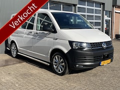 Volkswagen Transporter Kombi - 2.0 TDI L1H1 BTW EN BPM VRIJ Airco Trekhaak 2500 kg trekgewicht Telefoonverbinding Groeps