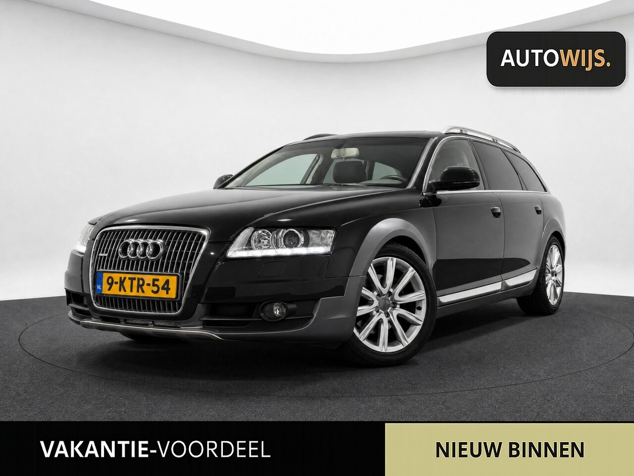 Audi A6 allroad quattro - 2.7 TDI Pro Line|LEDER|163PK|NETJES|NAVI|STOELVERW| - AutoWereld.nl