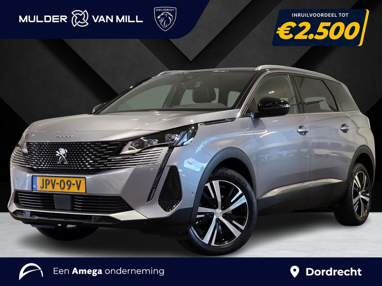 Peugeot 5008 - GT 1.2 Turbo 130pk EAT8 | ADAPTIVE CRUISE | TWO-TONE! | HANDSFREE A.KLEP | 180° CAMERA | i - AutoWereld.nl