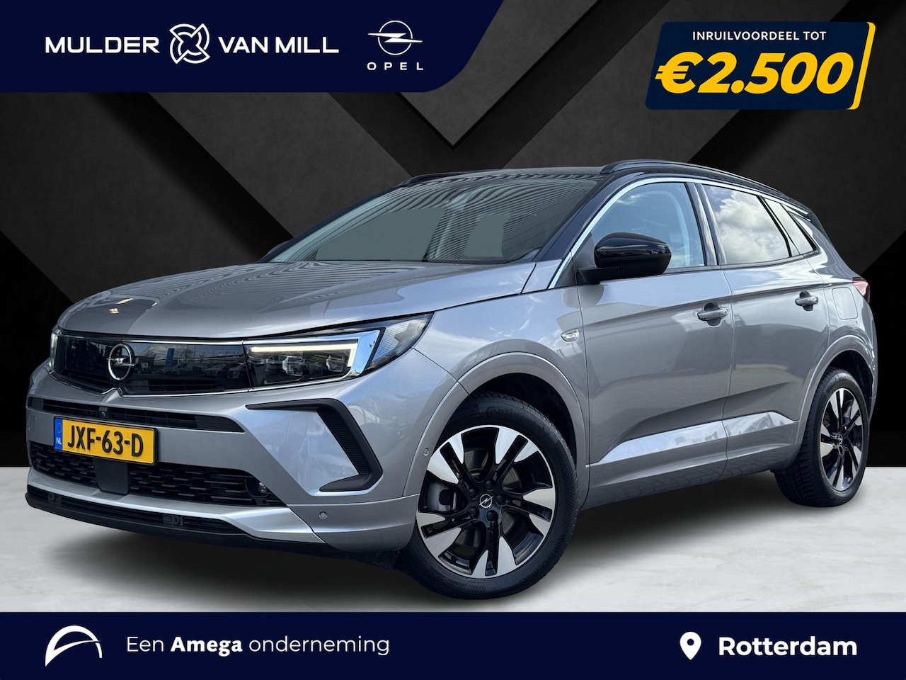 Opel Grandland - Elegance 1.6 PHEV 225pk Hybrid e-EAT8 | NAPPA LEDER | LED MATRIX | TWO-TONE! | 360° CAMERA - AutoWereld.nl