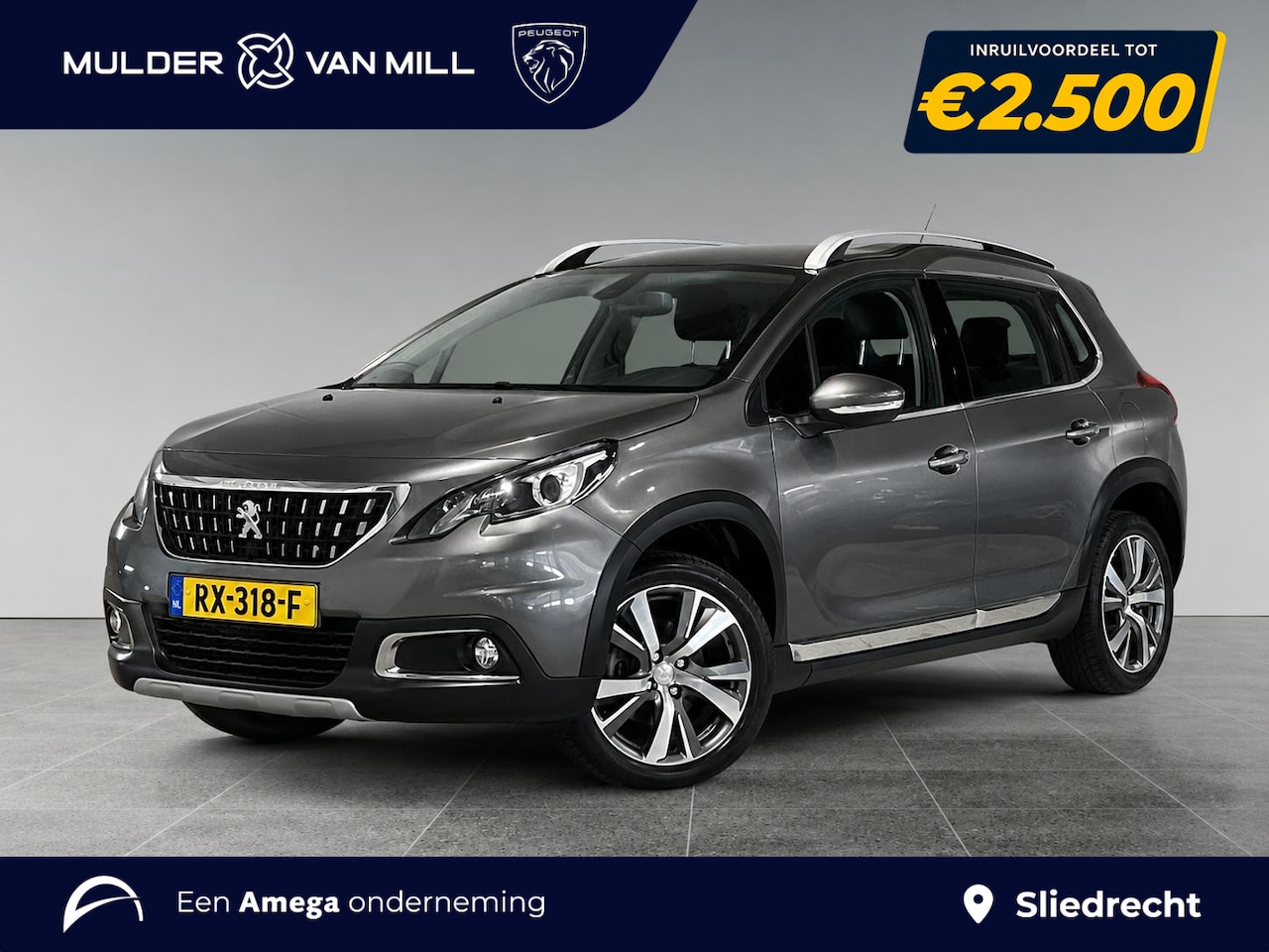 Peugeot 2008 - Allure 1.2 Turbo 110pk EAT6 | TREKHAAK | CAMERA | NAVI | GRIPCONTROL | 17" LM-VELGEN | DAK - AutoWereld.nl