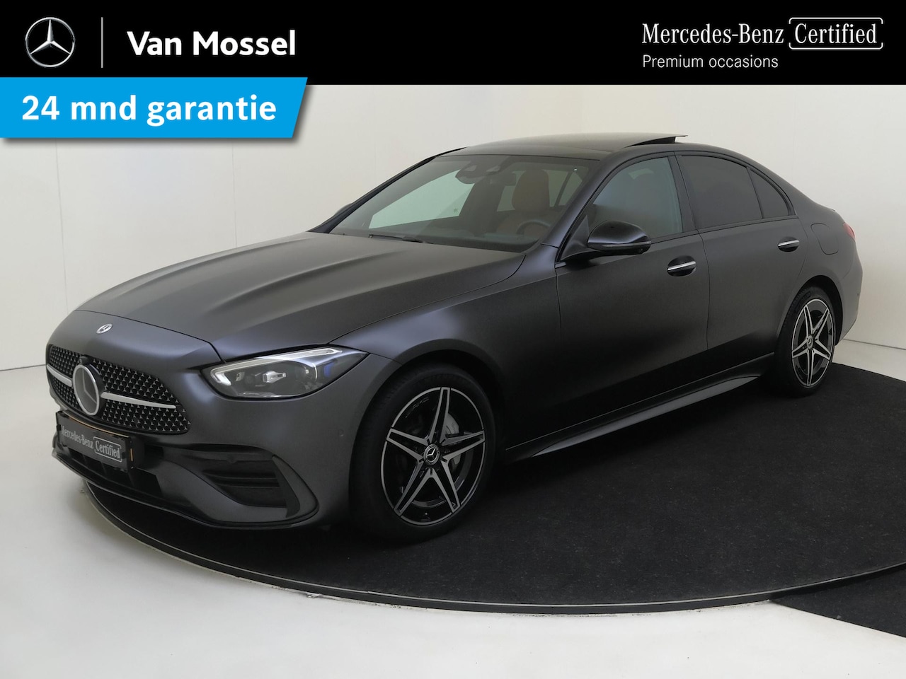 Mercedes-Benz C-klasse - 400 e 4MATIC AMG Line / Premium Plus/ Burmester 3D/ Nappaleder/ Memory/ Digital Light/ Uni - AutoWereld.nl