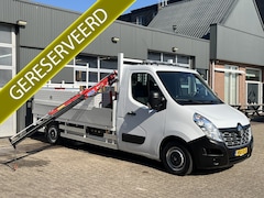 Renault Master - T35 2.3 dCi L3 Energy Maxilift Laadkraan Trekhaak 2500 kg Airco 3-Persoons Open laadbak Pi