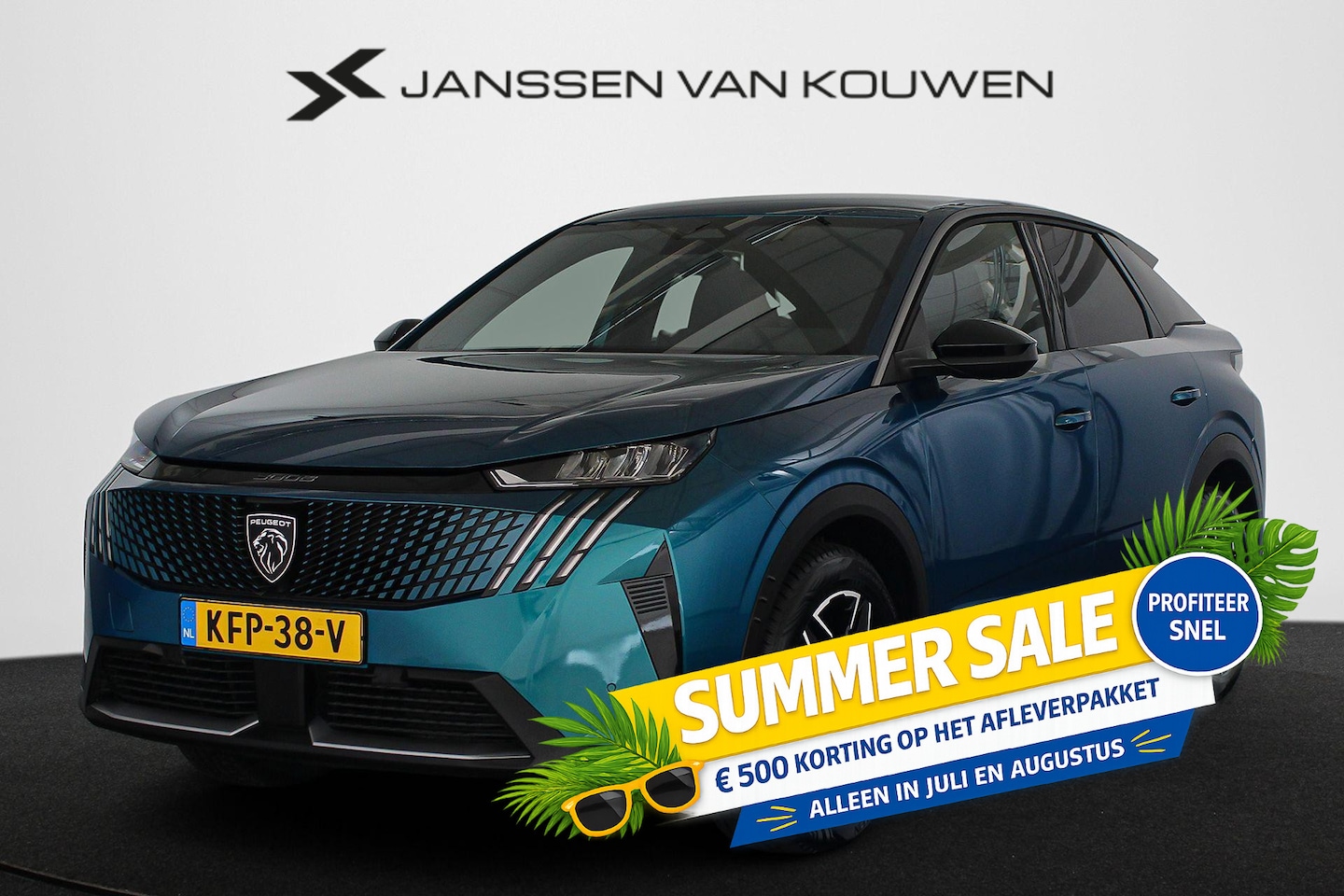 Peugeot 3008 - 1.2 Hybrid 145 Allure Stoel-Stuurverwarming 360 Camera Adaptieve Cruise Control - AutoWereld.nl