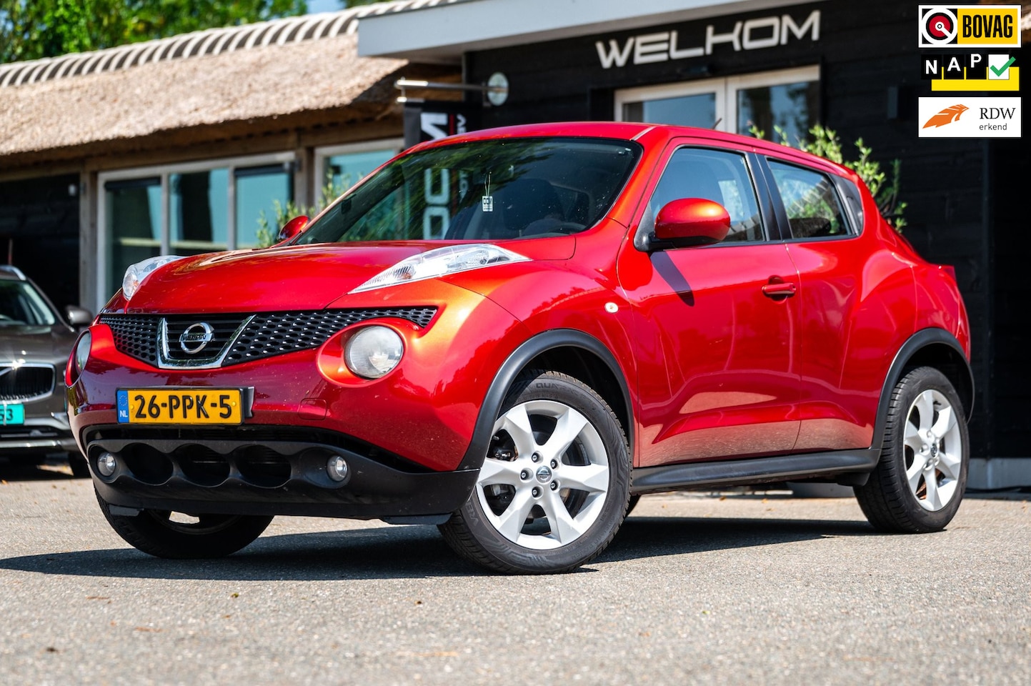 Nissan Juke - 1.6 Acenta Trekhaak I Climate I Cruise I CarPlay I Android I NL Auto I NAP I 4 Seizoen ban - AutoWereld.nl