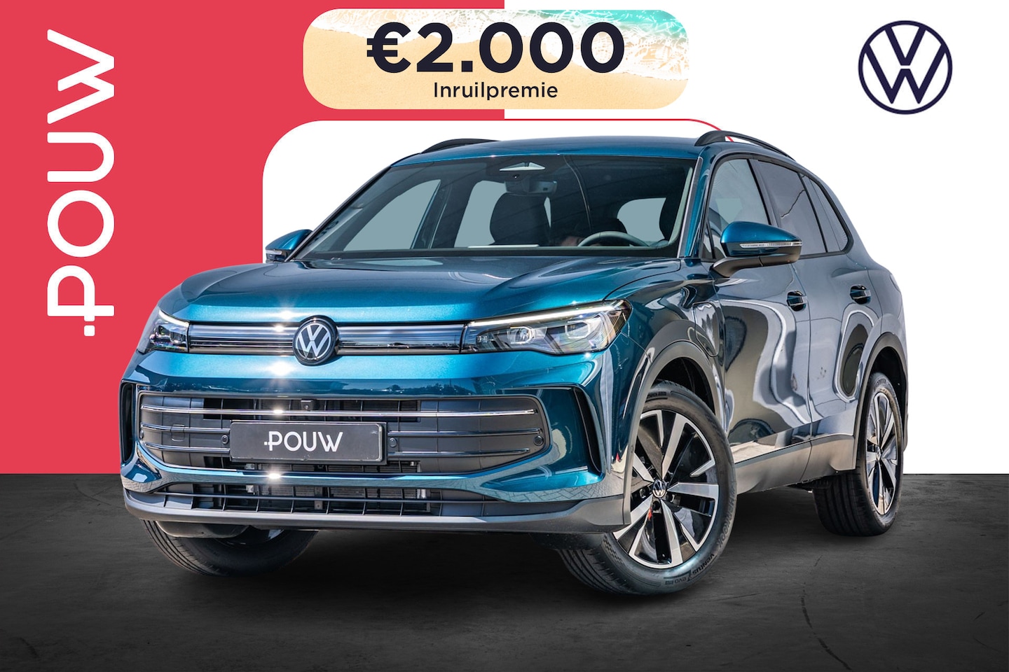Volkswagen Tiguan - 1.5 eHybrid 204pk Life Edition | Trekhaak Pakket | 19" Velgen - AutoWereld.nl