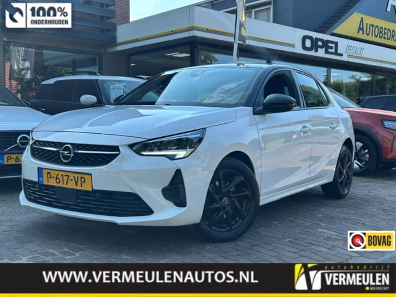 Opel Corsa - 1.2 Turbo 100PK GS Line + 16"/ Airco/ Navi/ Cruise/ CarPlay/ Full-LED/ NL auto - AutoWereld.nl
