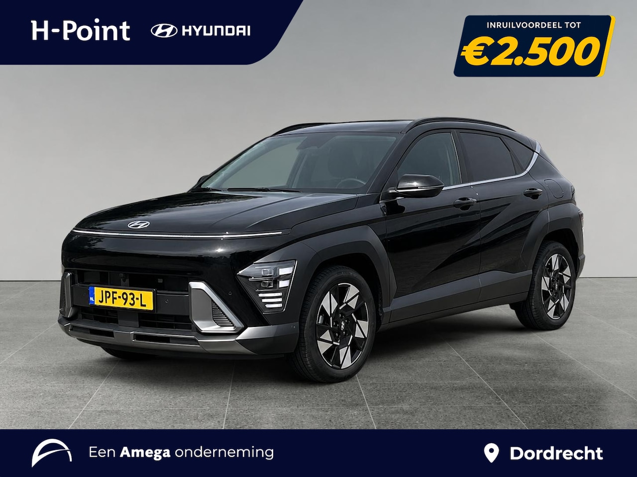 Hyundai Kona - Premium 1.6 GDI HEV 137pk | LEDER | ADAPTIVE CRUISE | 360° CAMERA | ELEKTR. ACHTERKLEP | B - AutoWereld.nl