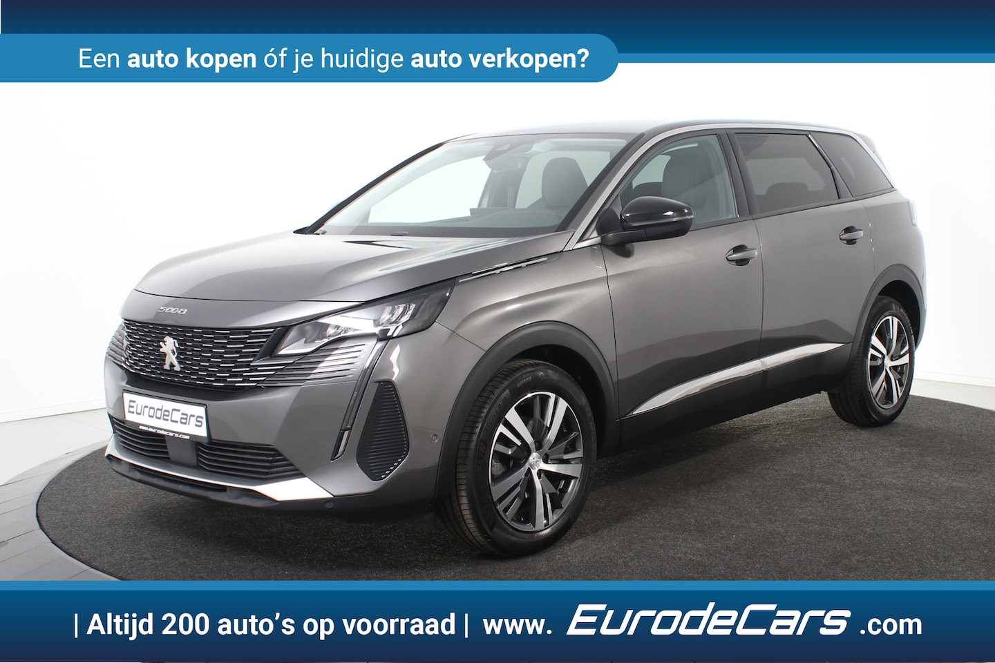 Peugeot 5008 - Allure 130 *1ste Eigenaar*7-persoons*Leer*Navigatie* - AutoWereld.nl