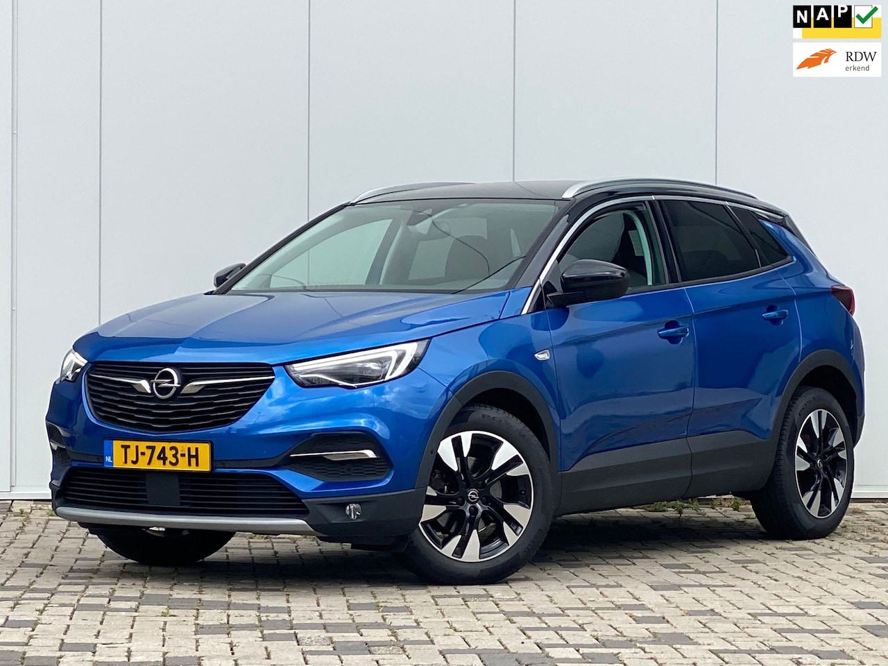 Opel Grandland X - 1.2 Turbo Innovation Automaat Leer Navi - AutoWereld.nl