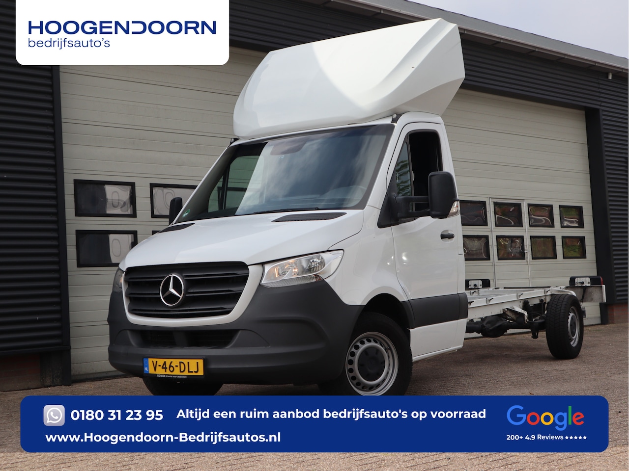 Mercedes-Benz Sprinter - 317 CDI Euro 6 Automaat Chassis - WB 343 - MBUX - ACC - AutoWereld.nl