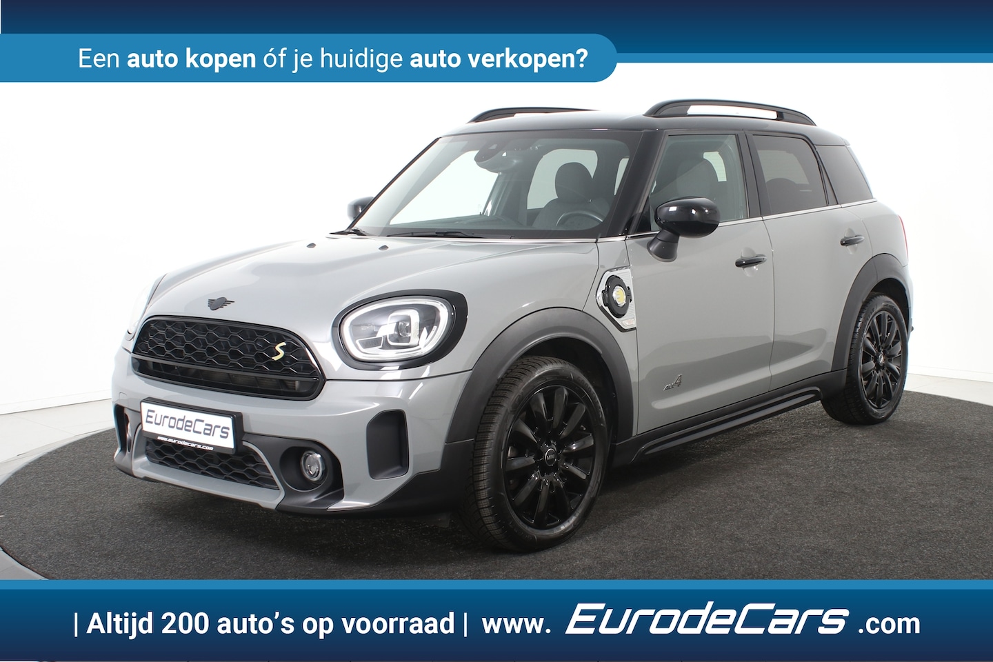 MINI Countryman - 1.5 Cooper S E ALL4 *1ste Eigenaar*Navi*Leer*Carplay* - AutoWereld.nl
