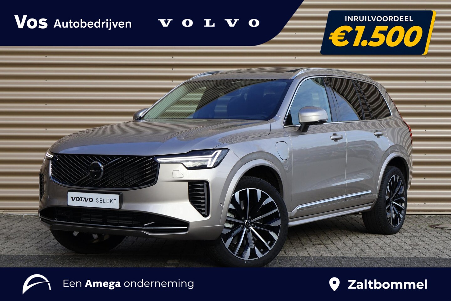 Volvo XC90 - T8 Plug-in hybrid AWD Plus Bright | Panoramadak | Head-Up display | 360 Camera | Harman K - AutoWereld.nl