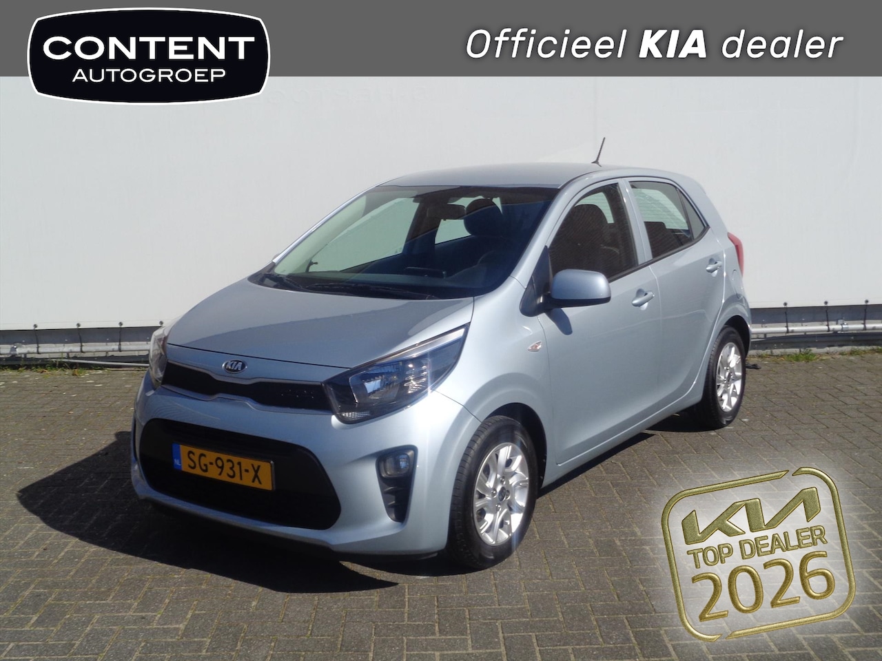 Kia Picanto - 1.0 MPi EconomyPlusLine BT + LM - AutoWereld.nl