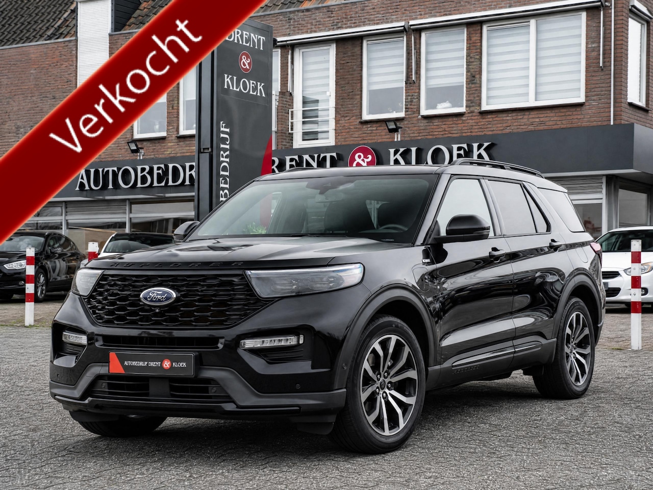 Ford Explorer - 3.0 V6 EcoBoost PHEV ST-Line ORG NL B&O AUDIO PANO 20 INCH ELEK STOELEN CARPLAY LED BOMVOL - AutoWereld.nl