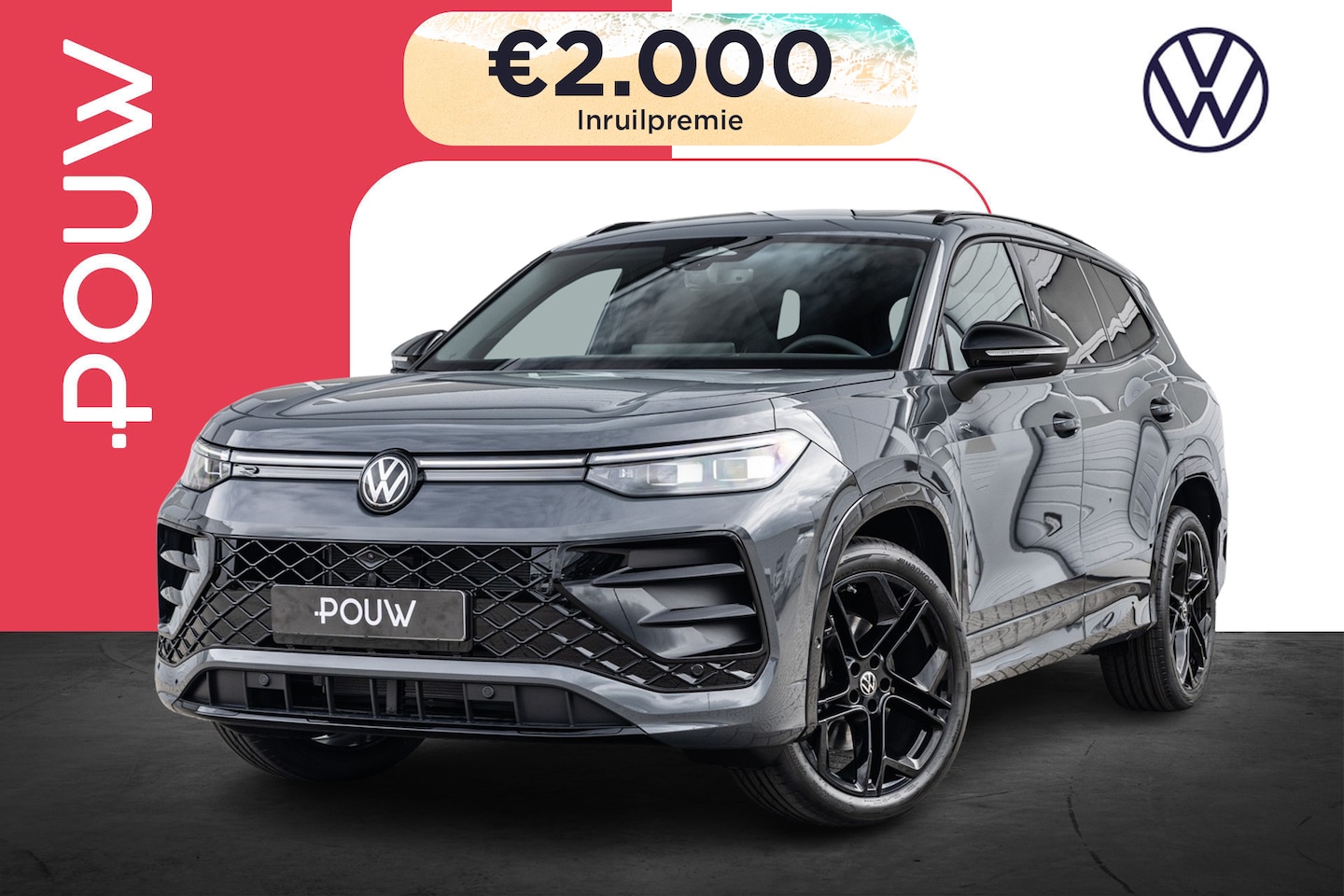 Volkswagen Tayron - 1.5 eHybrid 204pk R-Line Edition | 20" Velgen | Panormadak - AutoWereld.nl