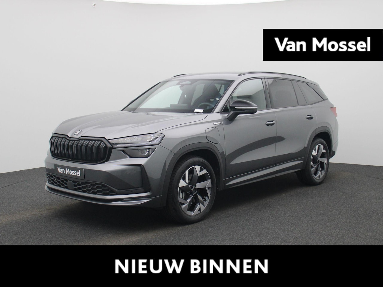 Skoda Kodiaq - 1.5 TSI PHEV Sportline Business | Automaat | Matrix LED Koplampen | Navigatie |  Apple Car - AutoWereld.nl
