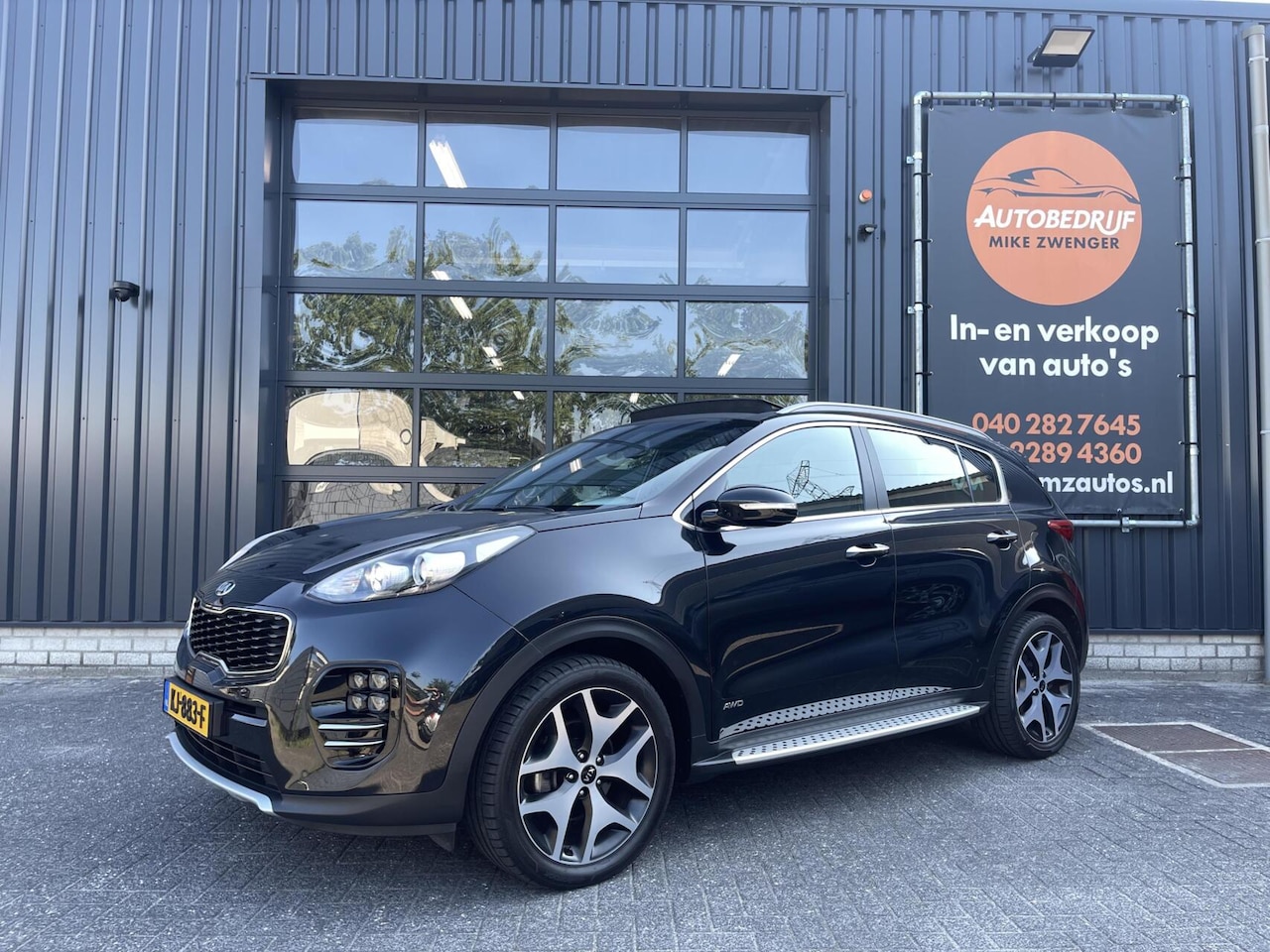 Kia Sportage - 1.6 T-GDI 4WD GT-Line TREKHAAK|PANORAMADAK|CAMERA|LEER|KEYLESS|WINTER PAKKET|NAVIGATIE - AutoWereld.nl
