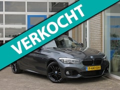 BMW 1-serie - 118i M Sport Edition Shadow-Line|Navi|Clima|Cruise|PDC|Vol Leder Sport int.|LED|18'' Incl|