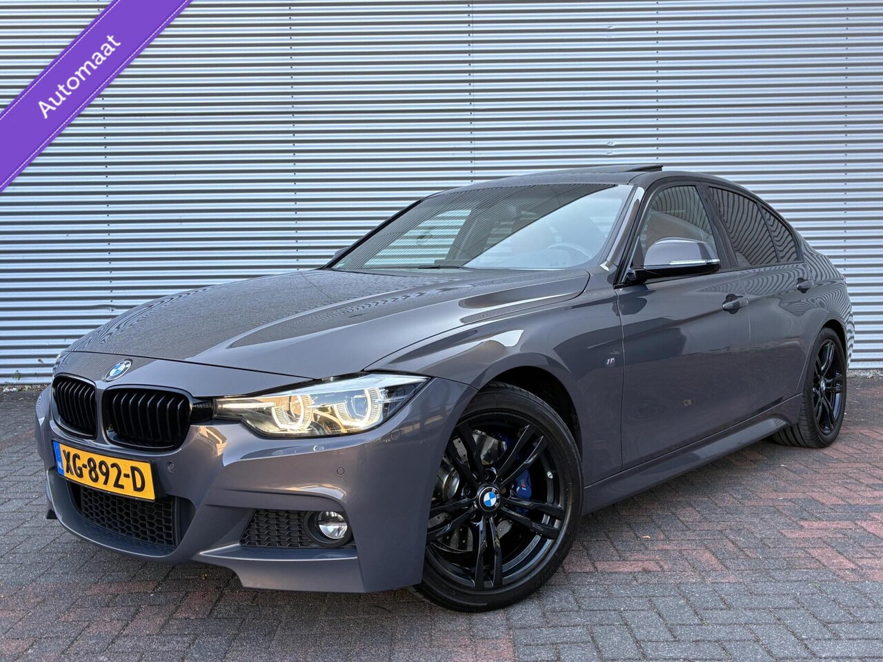 BMW 3-serie - 320i M Sport Edition Autom Leer Navi Led Schuifd Cruise Sportstoelen Nl Auto Vol Opties 2 - AutoWereld.nl