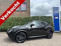 Nissan Juke - 1.2 DIG-T S/S Premium Black Edition Climate C, Cruise C, Leder Int, Navigatie ZATERDAG 25