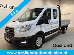 Ford Transit - 350 2.0 TDCI L3H1 DC Trend 4x4 / Open Laadbak / Dubbel Cabine 6 pers. / Airco / Trekhaak 2