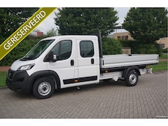 Fiat Ducato - 35 DOKA 140PK L3 Open Laadbak BPM VRIJ Apple CP/Android A, Cruise, Climate Trekhaak NR. ZD