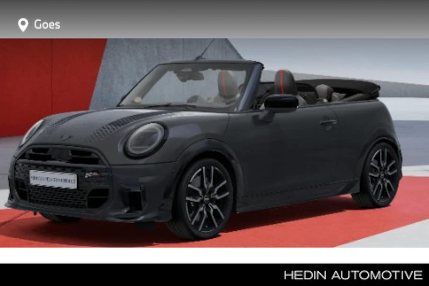 MINI Cabrio - 2.0 Cooper S John Cooper Works XL | Alarm | Motorkapstriping - AutoWereld.nl