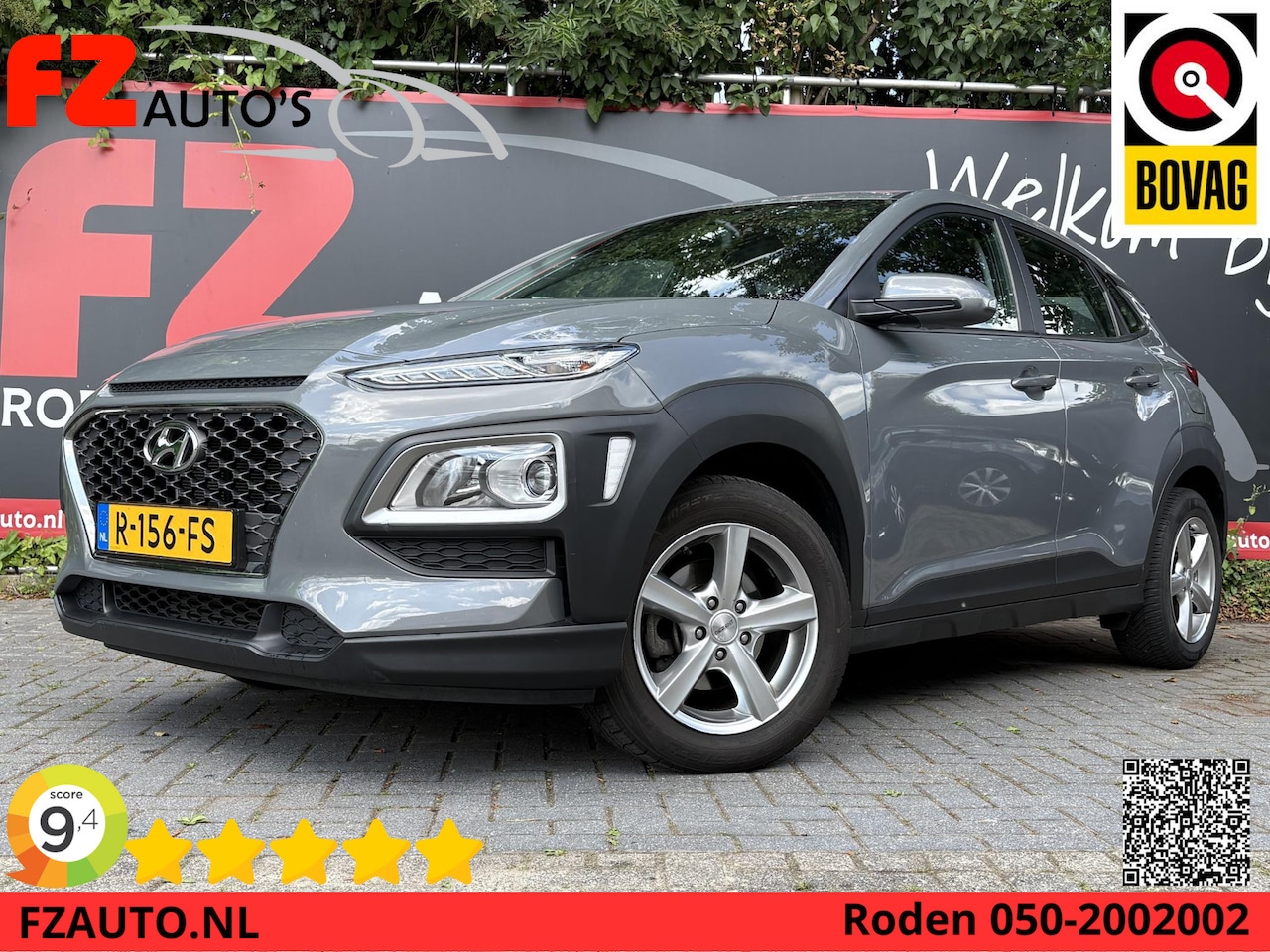 Hyundai Kona - 1.0 T-GDI i-Drive - Airconditioning - Cruise Control - Apple Carplay/Android Auto - AutoWereld.nl