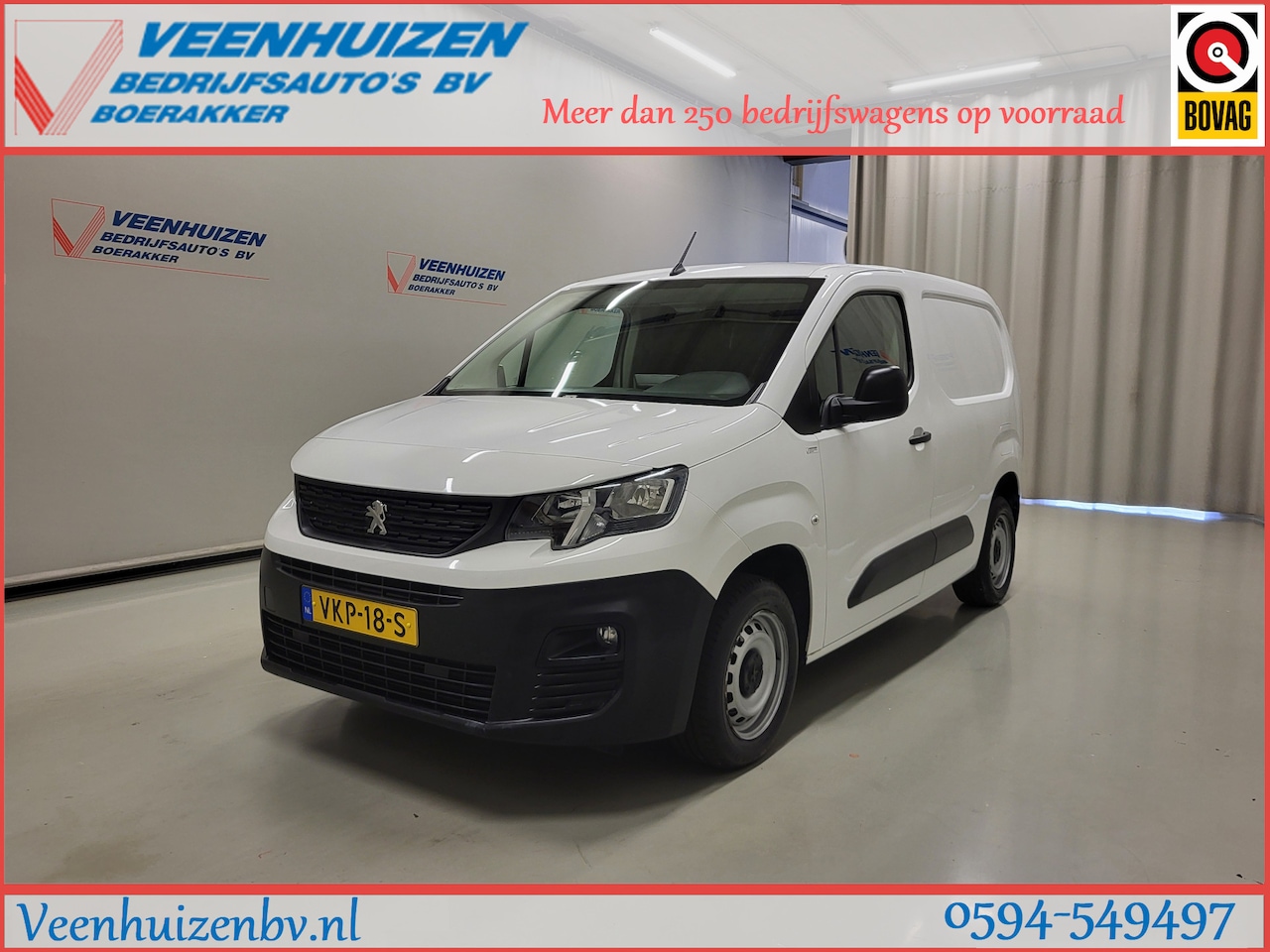 Peugeot Partner - 1.2PureTech 111pk Benzine! - AutoWereld.nl