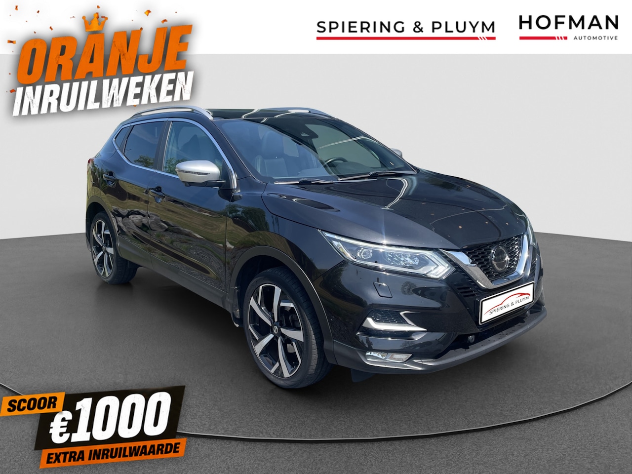 Nissan Qashqai - 1.3 DIG-T Tekna + Panodak | Tr.haak | leder | Bose! - AutoWereld.nl