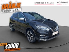 Nissan Qashqai - 1.3 DIG-T Tekna + Panodak | Tr.haak | leder | Bose