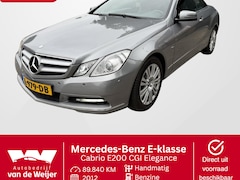 Mercedes-Benz E-klasse Cabrio - E200 CGI Elegance