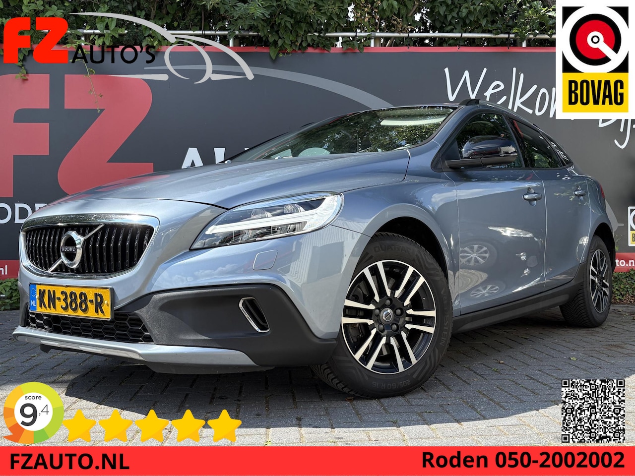 Volvo V40 Cross Country - 2.0 T3 Nordic+ - Navigatie - Trekhaak - Climate Control - Stoelverwarming - AutoWereld.nl