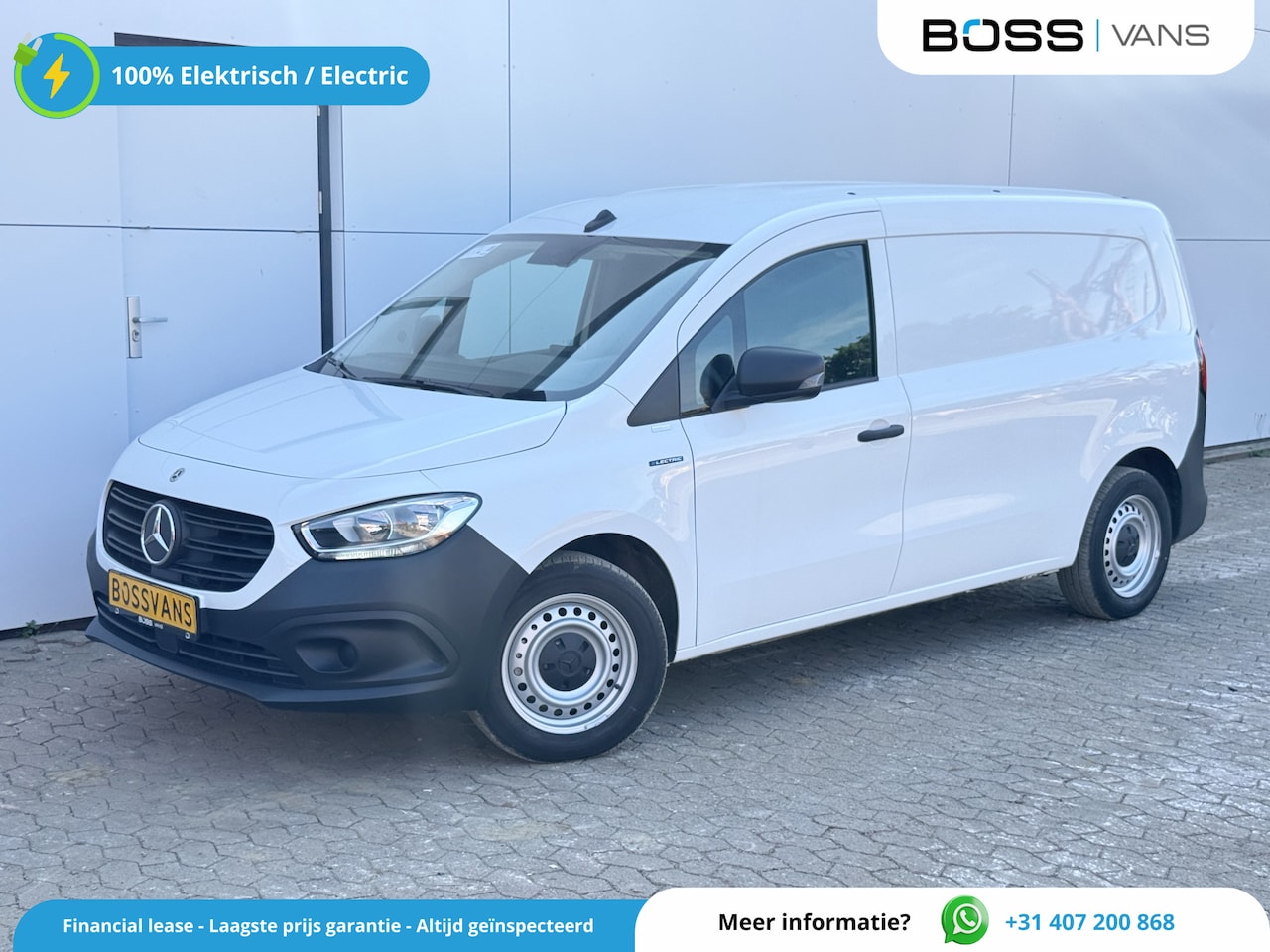Mercedes-Benz eCitan - 112 51kWh L2 284 WLTP 97.9% (SOH) Camera MBUX Trekhaak 75kW Snelladen Apple Carplay Cruise - AutoWereld.nl