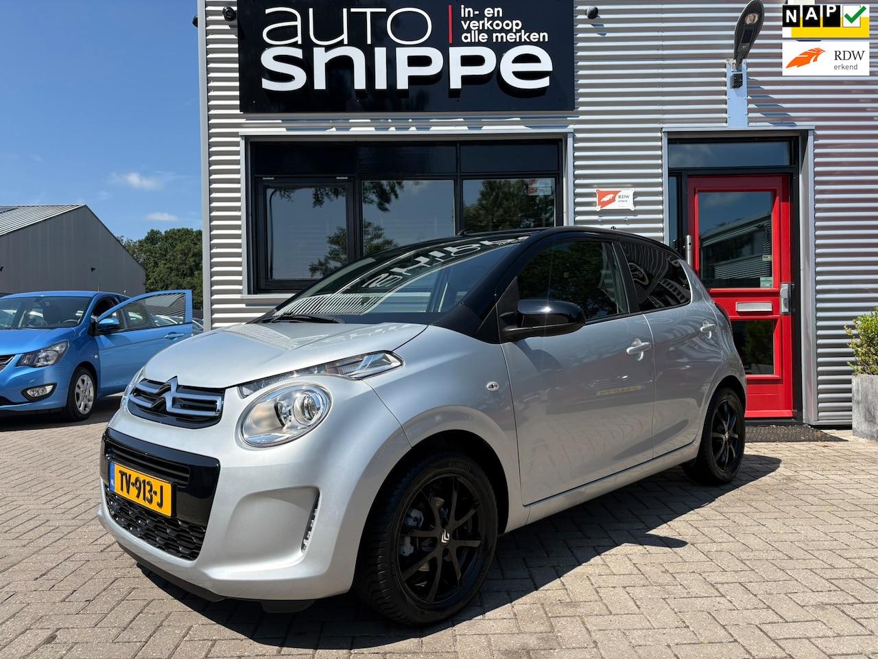Citroën C1 - 1.0 VTi Feel -5DRS.-AIRCO-2 TONE LAK-LICHTMETALEN VELGEN-GETINT GLAS-ISOFIX-ORIGINEEL NEDE - AutoWereld.nl