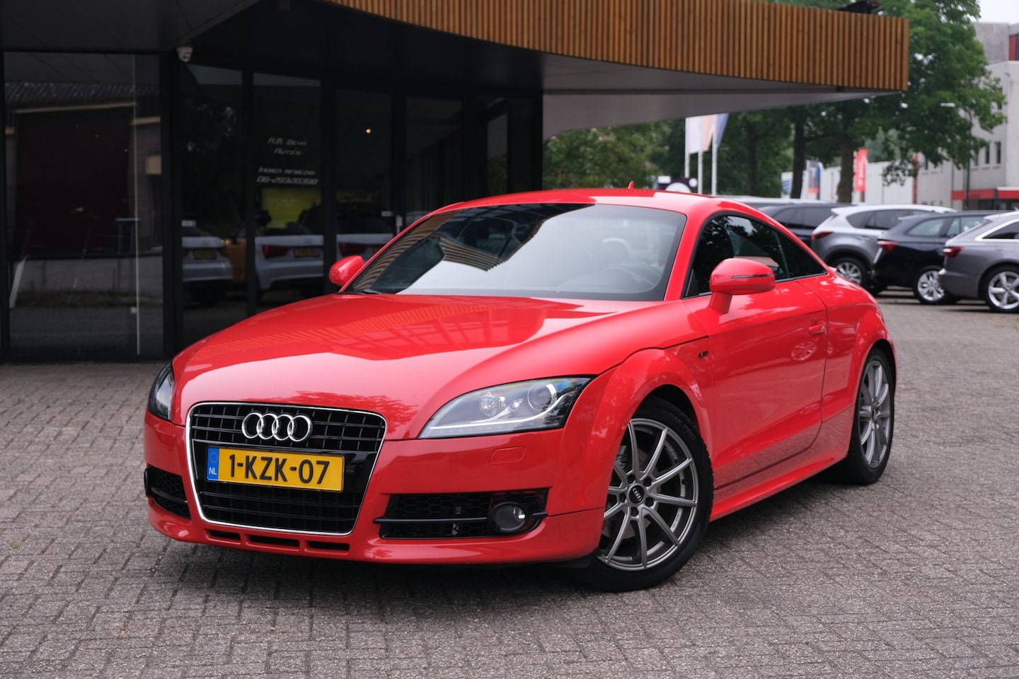 Audi TT - 1.8 TFSI Pro Line S|Rijklaar!|S-Line|Stoelverwarming|Xenon|Spoiler|Clima|Cruise|Bluetooth - AutoWereld.nl