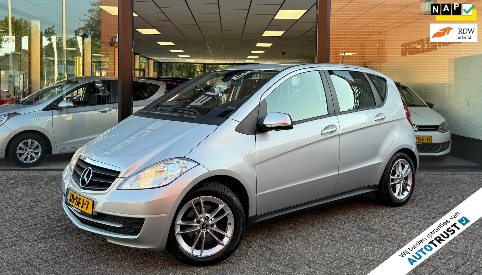 Mercedes-Benz A-klasse - 160 2e EIG | AUTOMAAT | AIRCO | CRUISE | NW APK - AutoWereld.nl