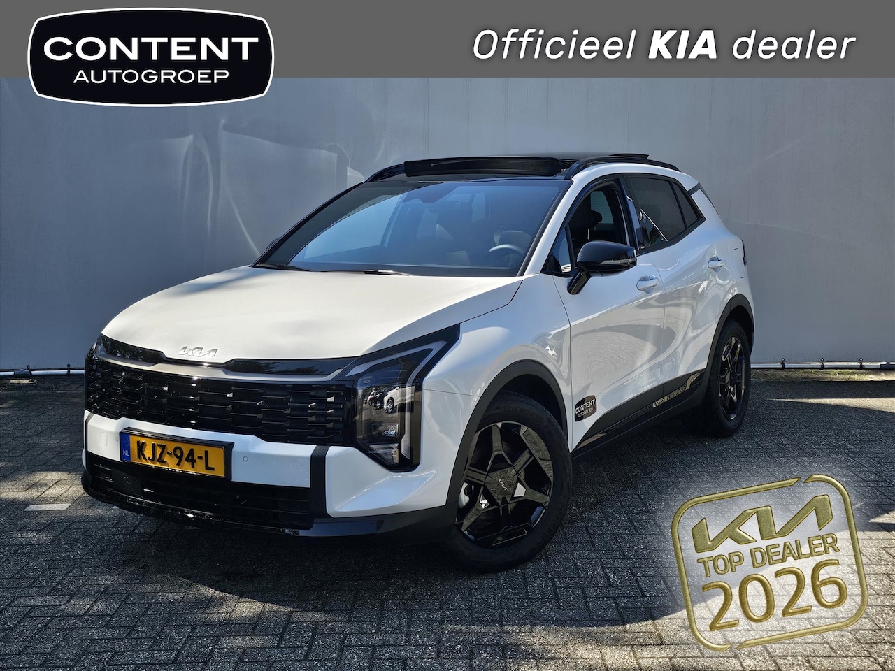 Kia Sportage - 1.6 T-GDi 239pk Hybrid AT6 Black Edition Advanced - AutoWereld.nl
